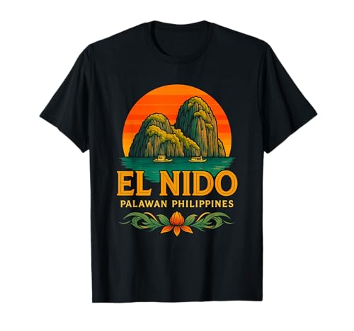 El Nido Palawan Philippines Tropical Island Travel T-Shirt