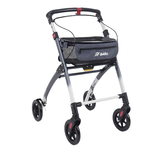 Mobilex Indoor Rollator Jaguar blau/weiß