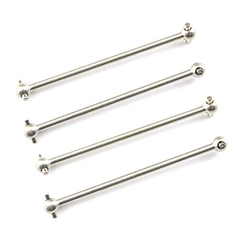 OwlKay RC Accesorios 4 Piezas for Wltoys 144001 1/14 Piezas de Repuesto de Coche teledirigido 144001-1281 Hueso de Perro Trasero