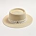 Women Straw Sun Hat Flat Brim Holiday Travel Beach Hat Peach pnnrk 56-58cm
