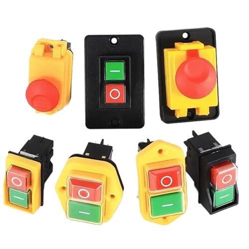 Interruptor electromagnético resistente al agua DZ05 con parada de seguridad CA 250V 3