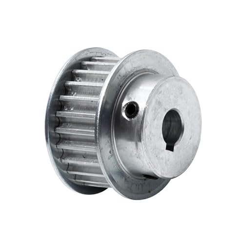 AUNANGLJSCS Straightspur gear Motor Pinion Gear Timing Belt Wheel, 1pcs HTD5M-26T 26Teeth Transmission Pulley 16mm Width with Keyway 10/12/14/20mm Bore 5mm Teeth Pitch Gear(Bore 12.7mm Key5x2.8)