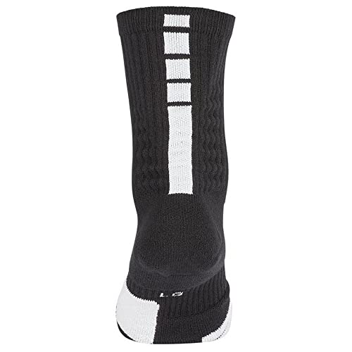 Nike Elite Crew Black/White/White SM (US 4-6 Big Kid Shoe Size, Women's Shoe 4-6)3