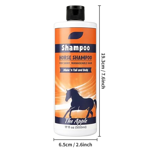 Solution de bain de douche Mane and Tail pour le pansage au box