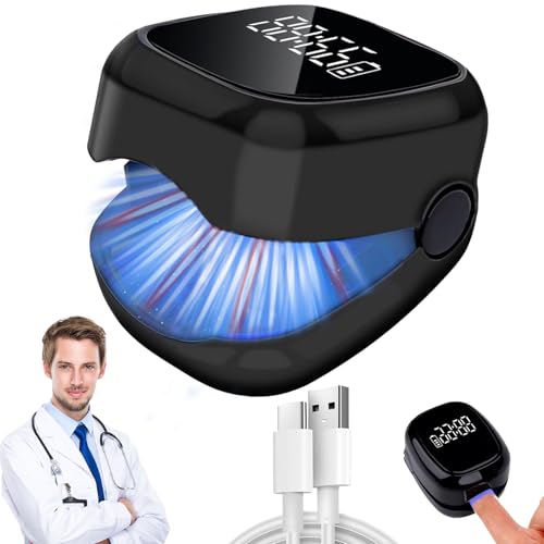 Upgrade Nail Fungus Laser Device with Time Display Fungal Nail Treatment for Toenails Extra Strong Nail Fungus Laser Device Toe Nail Fungal Treatment for Toenail Suitable for Damaged and Discolored