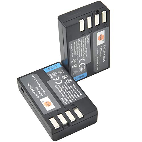 DSTE® 2x D-Li109 de remplacement Li-ion Batterie pour Pentax K-r, K-30, K-50, K-500