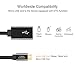 CableCreation Micro USB 2.0 OTG Cable Flat On The Go Adapter Micro USB Male to USB Female for Samsung S7 S6 Edge S4 S3 Android or Other Smart Phones Tablets with OTG Function 6 Inch, Black