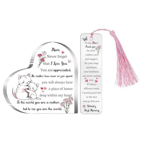Mama’s Acrylic Heart Set