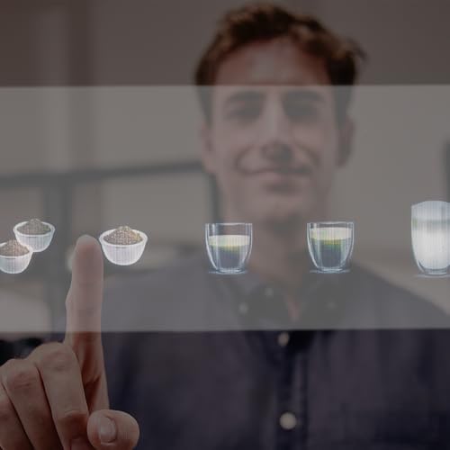 Cecotec Macchina Da Caffè A Capsule Freestyle Grind & Latte. 1400W, 20Bar, Multicapsule, Caffè In Grani 40G, Macinino Conico, Serbatoio Acqua 1.6L, 300Ml Latte, Thermoblock, Schermo Tattile - 6