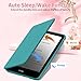 Sanyetral Protective Case with Magnetic TPU Back and Auto Wake/Sleep Function, Not for TCL Remarkable Kobo -Emerald