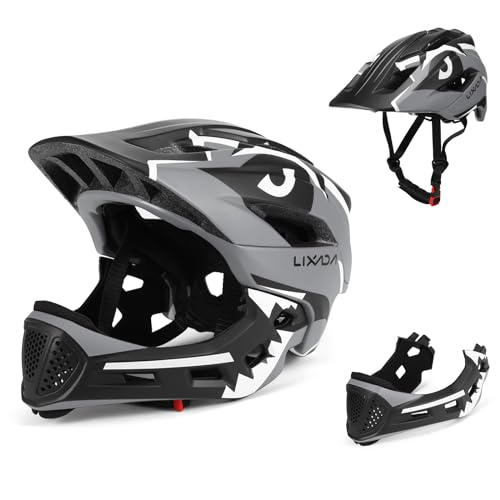 Lixada Casco Integral Niños, Desmontable