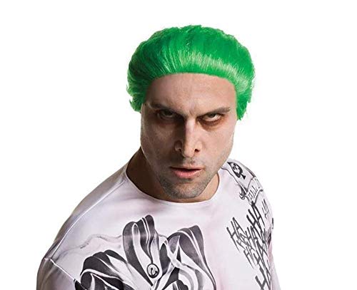 DC Villains Suicide Squad: The Joker Wig for Adults by Rubies, Men's No Size