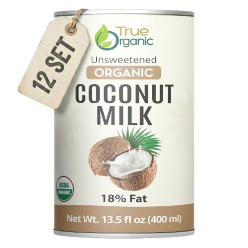True Organic Unsweetened Coconut Milk