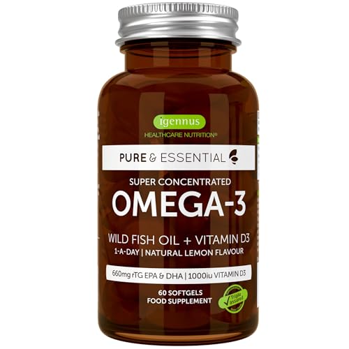 Igennus Omega-3 Fish Oil & Vitamin D3