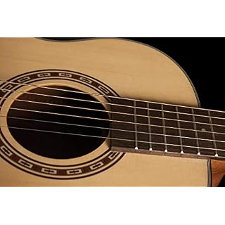 Washburn AGM5K Mini Auditorium – Guitare acoustique (+ housse) - Les Beatles, Paul McCartney, John Lennon, RIngo Starr, George Harrison Washburn AGM5K Mini Auditorium - Guitare acoustique (+ housse) – Image 6