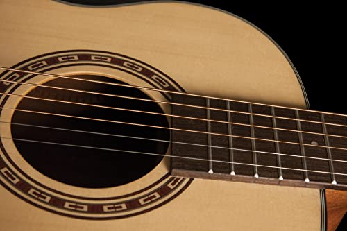 Washburn AGM5K Mini Auditorium – Guitare acoustique (+ housse) - Les Beatles, Paul McCartney, John Lennon, RIngo Starr, George Harrison Washburn AGM5K Mini Auditorium - Guitare acoustique (+ housse) – Image 7