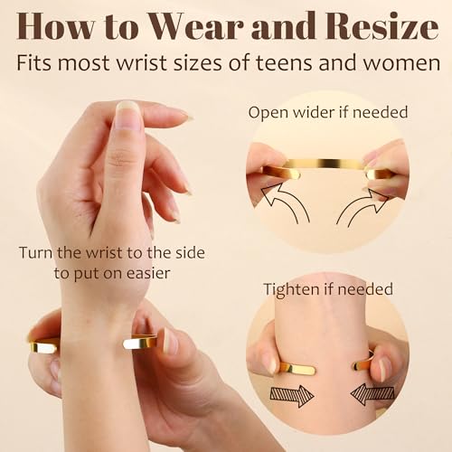 Juego de Pulseras Oro para Mujer 41fcIiAKm L. SL1000