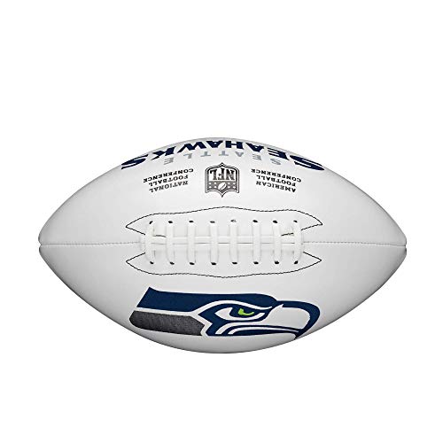 WILSON NFL Live Signature Autograph Football - Official Size, Seattle Seahawks by WILSON - Image 3