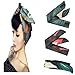 Vintage Women Headband 3 Pcs Cotton Floral Printed Turban Hair Wrap Retro Hairband