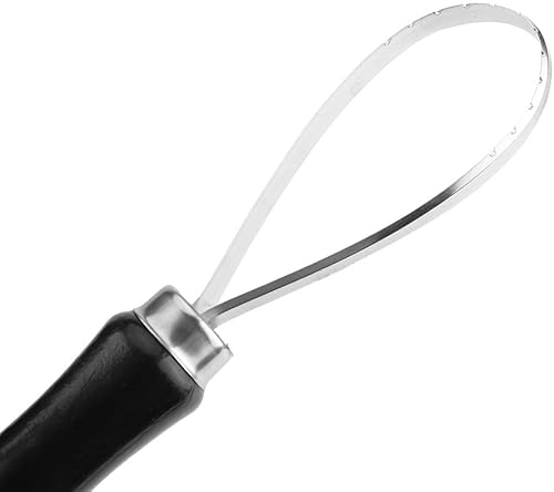 Miniatura 8 de Hilitand Herramienta de cerámica grande del lazo de cerámica de las herramientas de escultura de la arcilla de 3pcs con el alambre plano de acero