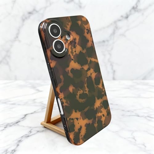 Coque léopard iPhone 16 Plus joli motif mignon cadeau pour filles - 4