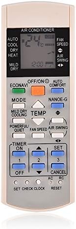 Annadue Air Conditioner Remote Control, Universal Air Conditioning Remote Controller for Midea R51 Series R51/E R51/CE R51M/CE R51D/E R51M/BGE R51M/BGE