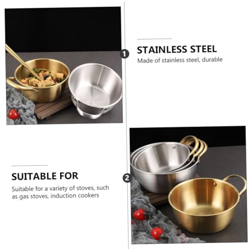 Pot à nouilles coréen compatible induction pour camping et cuisine