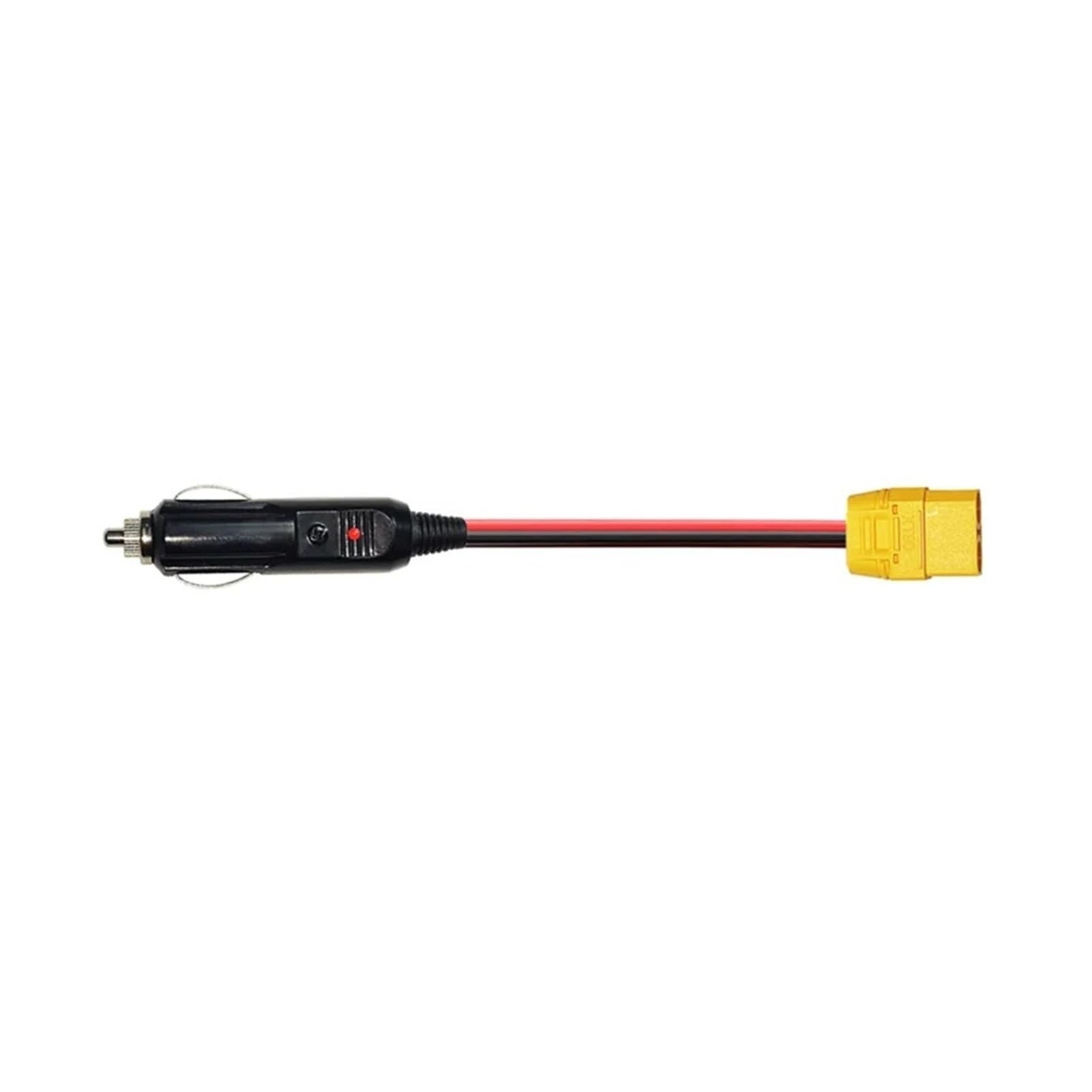 XT90 - Cable de enchufe hembra a encendedor de cigarrillos 14AWG 12V para carga de estación de energía del generador solar
