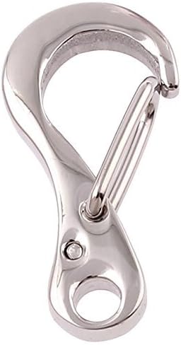 1 Pc 2.1cm Steel Wiregate Spring Carabiner Clip, Stainless Steel Wiregate Quick Release Carabiner, Key Ring Keychain Split Rings EDC Tools Gadgets Keys Hook Link Snap Clip Connector