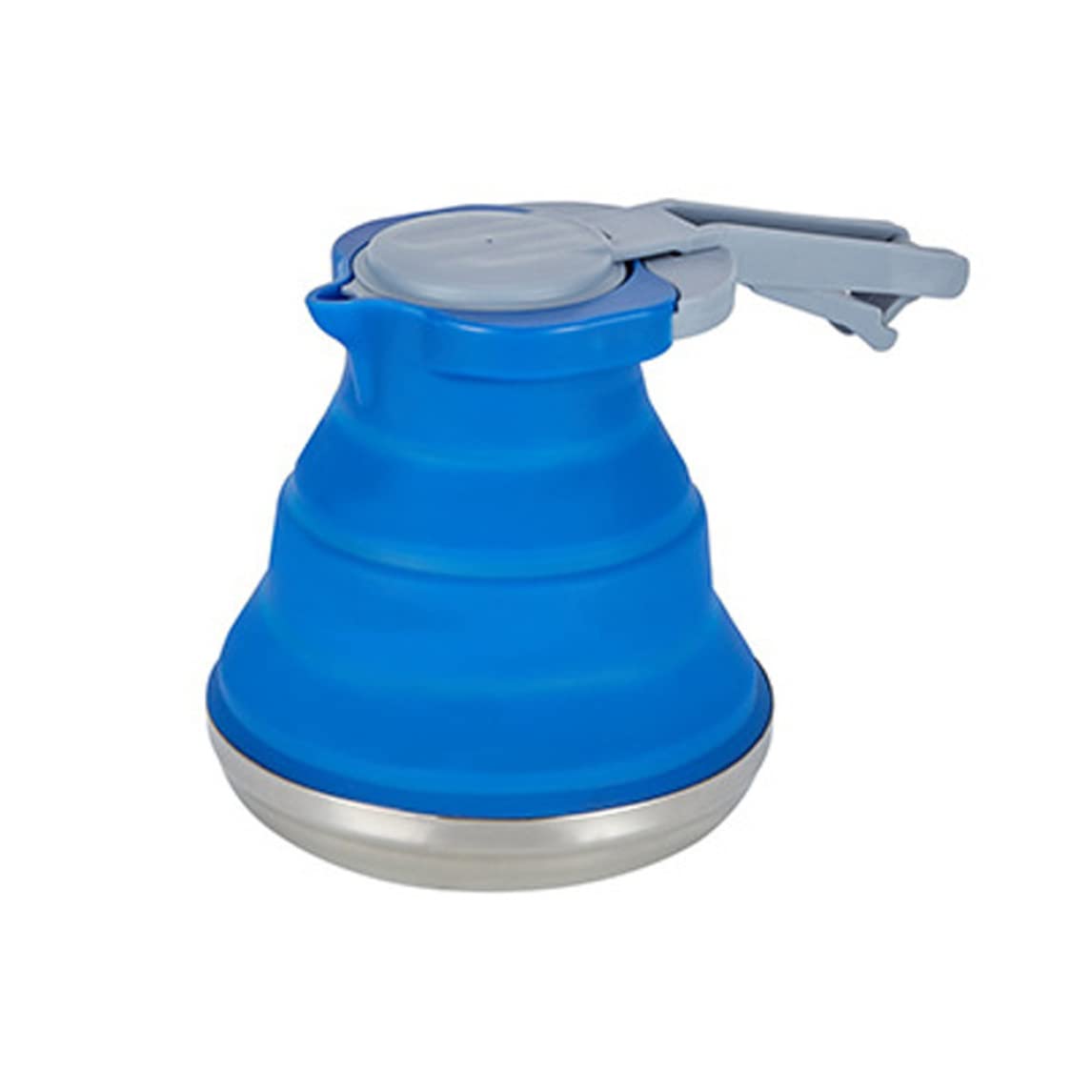 Bouilloire silicone pliable 1500ml grand pot d'eau camping thé café - 8