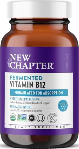 New Chapter Fermented Vitamin B12 1,000 mcg, 60 Count - image 1