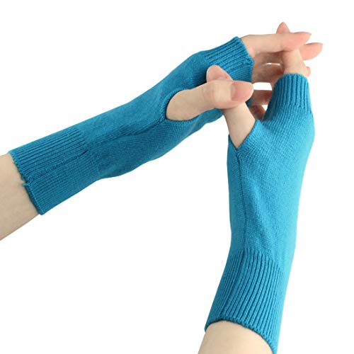 Guantes sin dedos de cachemir para mujer dile adiós a las manos frías al usar el móvil en invierno
