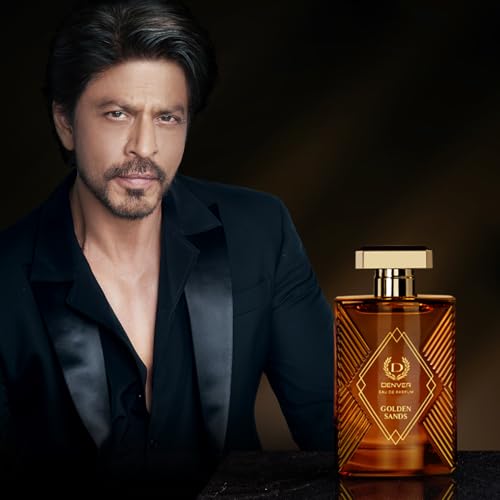 Image of DENVER Golden sands Perfume For Men - 100 ML | Aromatic Oud| Long Lasting Fragrance | Eau De Parfum