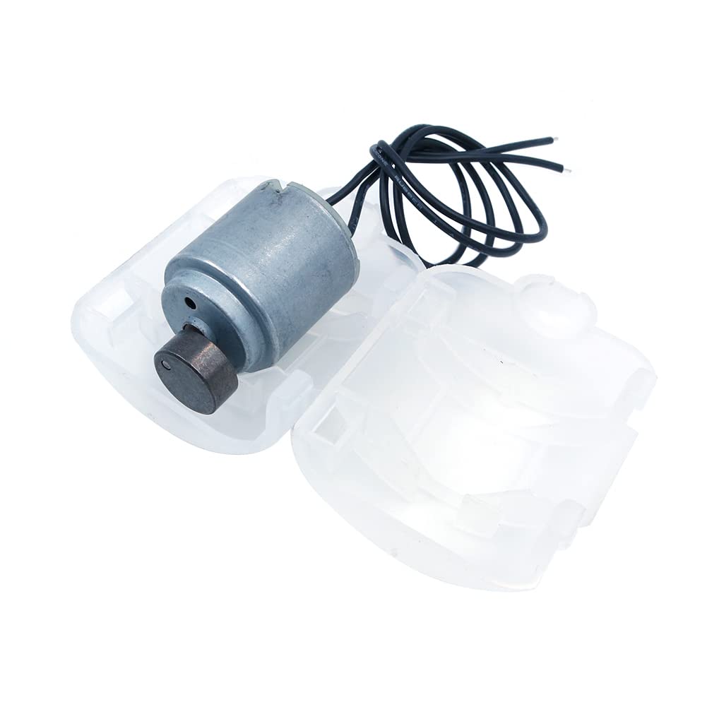 DollaTek 2PCS 260 Mini Micro Motore 12V 6000rpm con Custodia in Plastica Mini Vibrazione Micro Motore Per Massaggio Pad FAI DA TE