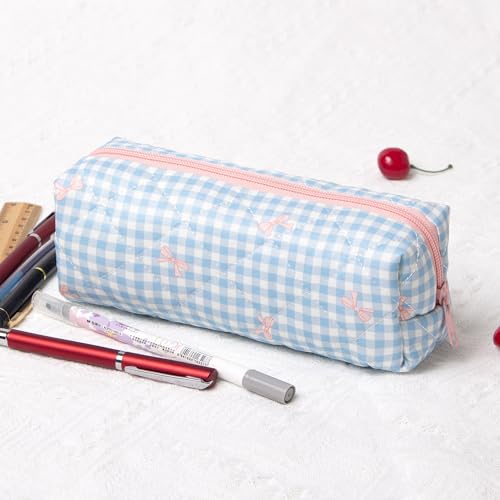 Image of Pencil Case Pen Case Office College School Storage Bag Pouch Holder Box Organizer Makeup Pouch Cosmetic Bag Aesthetic Cute Pencil Case for Girls Boys Kids (U)