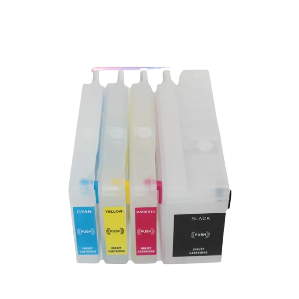 4PC 712XL Für 712 712xl Refill Tinte Patrone Kompatibel Mit Designjet T630 T650 T210 T230 T250 Drucker Mit Einweg chip
