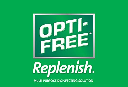Opti-Free Replenish Multi-Purpose Disinfecting Contact Lens Solution, 2 Oz (Pack Of 6) #TOP5