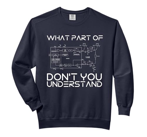 Funny Electrical Engineer Gift Men Women Cool Engineering Comfort Colors Adult Sweatshirt