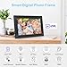 Uhale Digital Picture Frame WiFi-10.1 Inch Digital Photo Frame Electronic,1280x800 HD IPS Touch Screen,Wall Mountable,Auto-Rotate,Share Photos/Videos and Send Best Wishes via Free App (2 Pack-Black)