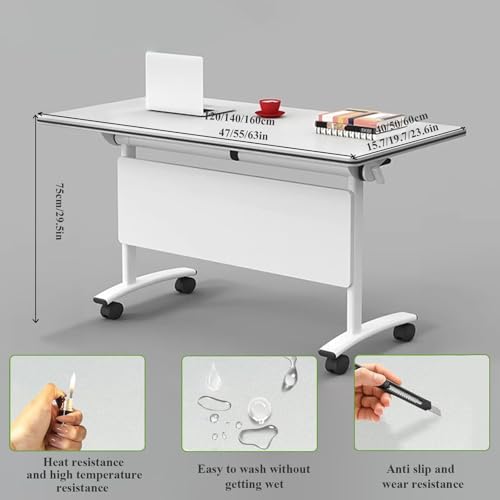 Table de conférence pliante moderne mobile pour salle de réunion - 3