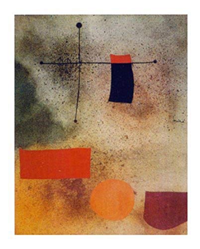 Abstract by Joan Miro 31 X 24 Art Print Poster