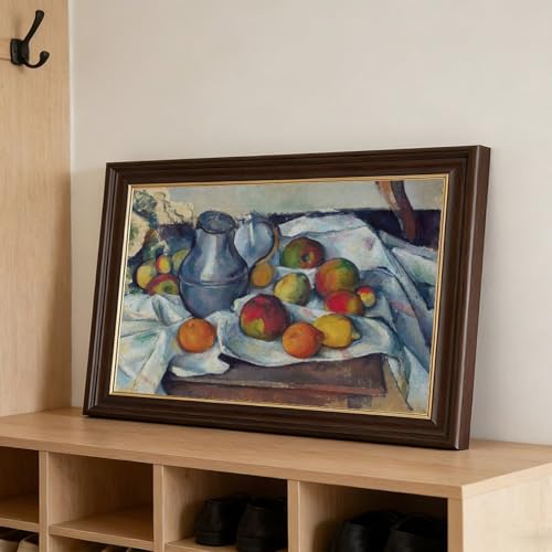 Impression Cezanne Kettle And Fruit pour créer un espace bureau inspirant - 3