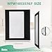 W10535767 WPW10535767 Range Oven Door Glass Compatible With Amana whirlpool Gas Range Inner Door Glass,25.2