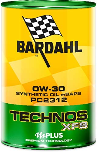 Huile moteur premium Bardahl Technos XFS PC2312 0W-30 haute protection