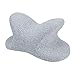 Sanji Nap Oreiller Cuddle Pillow avec mémoire Lente Rebond Appui-tête en Mousse pour Le Bras de Repos Hug Sommeil, la Pression Anti Oreiller Main pour Dormir,Gris,Comfort L