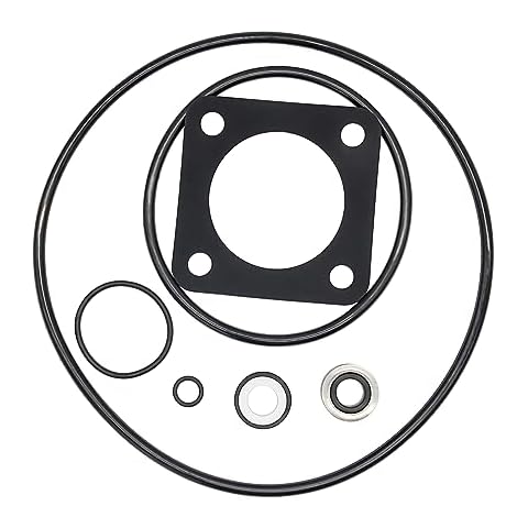 Denkuhin PS-200 Shaft Seal & O-Ring Repair Rebuild Kit (PRE 1998) Fit for Sta-Rite P2RA & P2R Dura-Glas MaxeGlas Pool Pump Kit 6 Cover