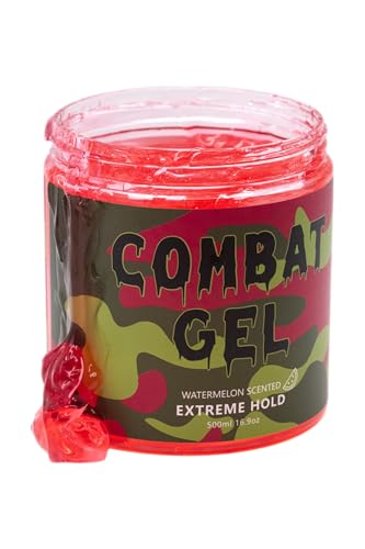 Combat Gel extreme hold hair gel (500 ML, Watermelon)