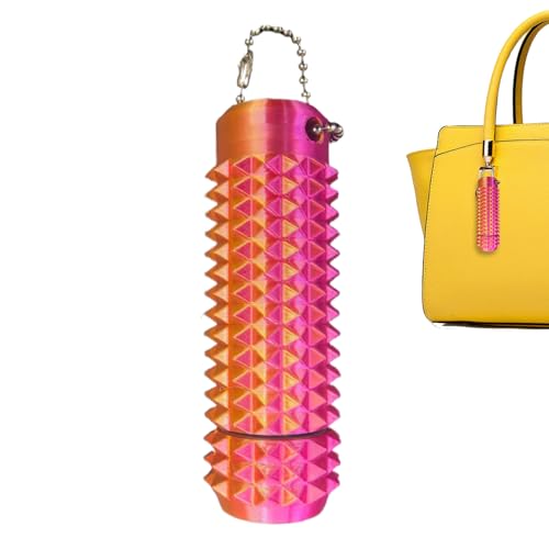 リトル・ウーチーズ・ペイン・フィジェット、3.15インチ ペインスティミングフィジェットキーリング、3Dプリント スパイキーグリッピースティムキーチェーン 感覚玩具、ポータブルスティムツール ストレス解消玩具、クールなパーティーバッグフィラー、大人と子供用