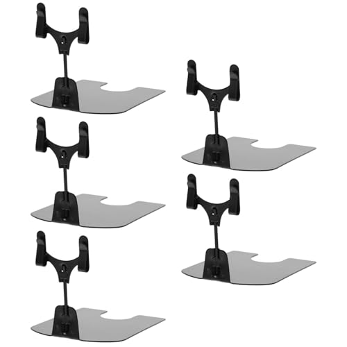 STOBAZA 5pcs Display Stand with Non Slip Base Tag Holders for Retail Shaped Card Holders for Easy Display Name Cards