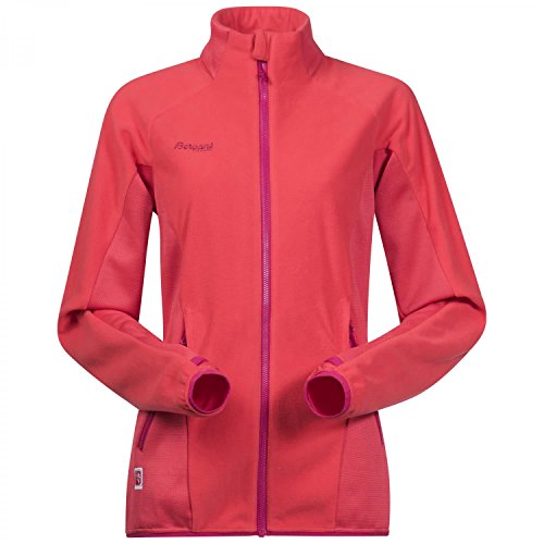 Preisvergleich Produktbild Bergans Damen Cecilie Fleecejacke, Strawberry / Bougainvillea, XS
